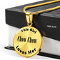 Chow Chow - 18k Gold Finished Luxury Necklace
