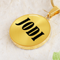 Jodi v01 - 18k Gold Finished Luxury Necklace