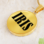 Iris v01 - 18k Gold Finished Luxury Necklace