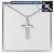 Personalized Stainless Steel Ball Chain Cross Necklace
