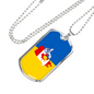 Ukrainian-Canadian - Luxury Dog Tag Necklace