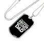 Soccer Dad v2 - Luxury Dog Tag Necklace