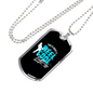 Reel Cool Dad - Luxury Dog Tag Necklace