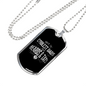 Only The Coolest Dads Have Beards & Tats - Luxury Dog Tag Necklace