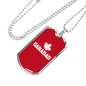 Canada Dad - Luxury Dog Tag Necklace