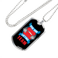 Dad Bod Lifting Team - Luxury Dog Tag Necklace