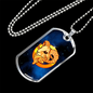Zodiac Sign Aries - Luxury Dog Tag Necklace