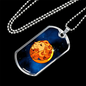 Zodiac Sign Leo - Luxury Dog Tag Necklace