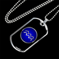Zodiac Sign Aquarius v2 - Luxury Dog Tag Necklace