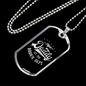 Rookie Dad 2018 - Luxury Dog Tag Necklace