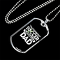 Soccer Dad v2 - Luxury Dog Tag Necklace