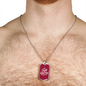 My Game Is Weak - Luxury Dog Tag Necklace