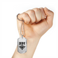 Judy v01a - Luxury Dog Tag Necklace