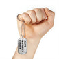 Army Ranger's Cousin - Luxury Dog Tag Necklace