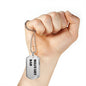 Military Dad - Luxury Dog Tag Necklace
