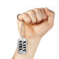 Navy Girl - Luxury Dog Tag Necklace