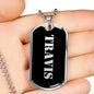 Travis v3 - Luxury Dog Tag Necklace