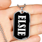 Elsie v02 - Luxury Dog Tag Necklace