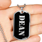 Dean v3 - Luxury Dog Tag Necklace