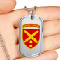 43rd Artillery Brigade (Ukraine) - Luxury Dog Tag Necklace
