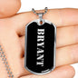 Bryant v3 - Luxury Dog Tag Necklace