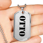 Otto - Luxury Dog Tag Necklace