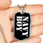 Navy Boy v3 - Luxury Dog Tag Necklace