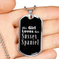 Sussex Spaniel v2s - Luxury Dog Tag Necklace