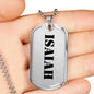 Isaiah - Luxury Dog Tag Necklace