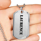 Laurence - Luxury Dog Tag Necklace