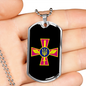 Ukrainian Air Force - Luxury Dog Tag Necklace