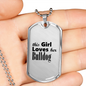 Bulldog - Luxury Dog Tag Necklace