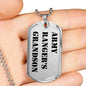 Army Ranger's Grandson - Luxury Dog Tag Necklace