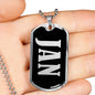 Jan v01s - Luxury Dog Tag Necklace