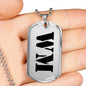 Wm - Luxury Dog Tag Necklace