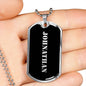 Johnathan v3 - Luxury Dog Tag Necklace