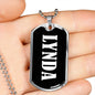 Lynda v02 - Luxury Dog Tag Necklace