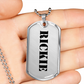 Rickie - Luxury Dog Tag Necklace