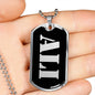 Ali v3 - Luxury Dog Tag Necklace