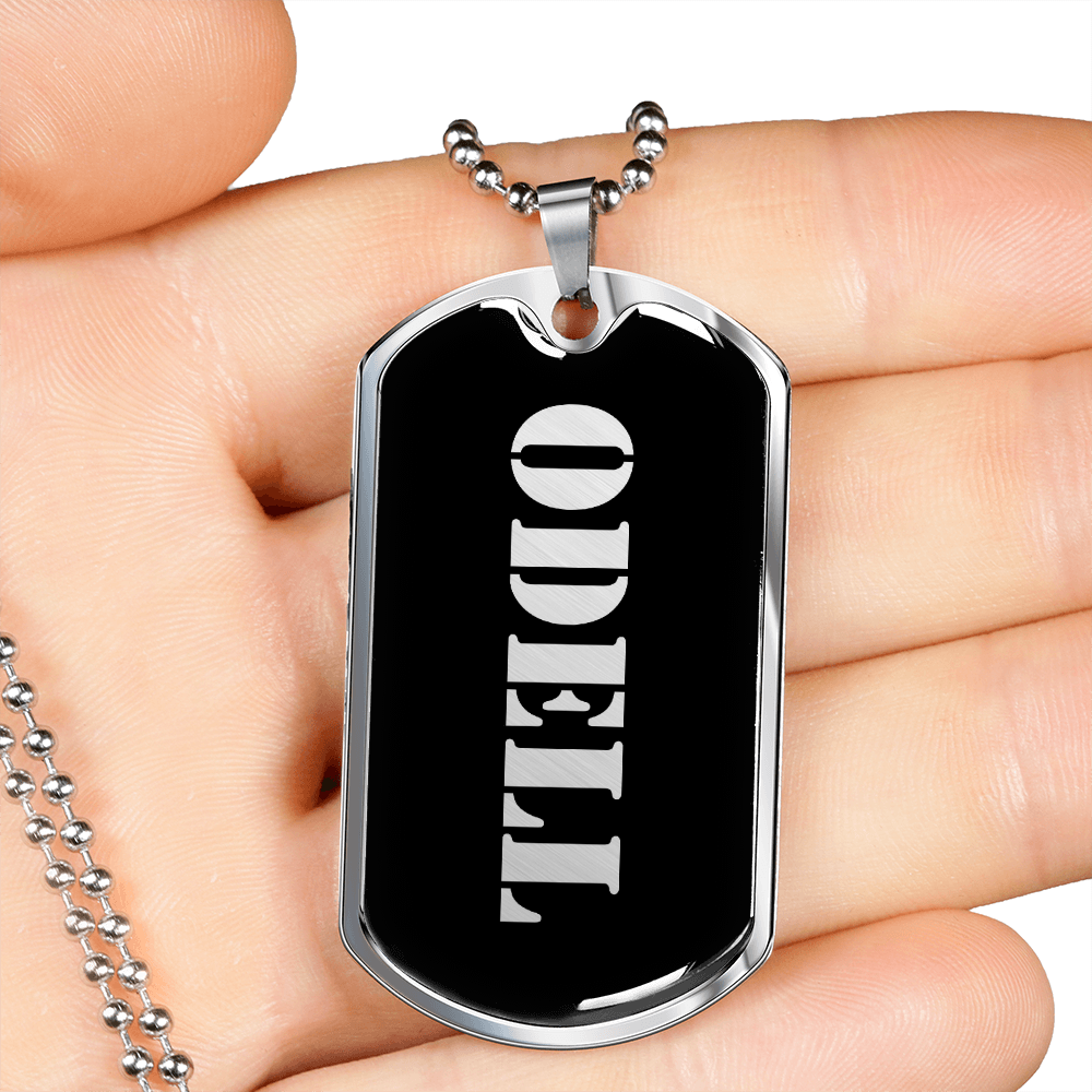 Odell v2 - Luxury Dog Tag Necklace