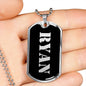 Ryan v3 - Luxury Dog Tag Necklace