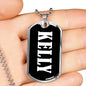 Kelly v02 - Luxury Dog Tag Necklace