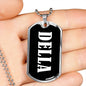 Della v02 - Luxury Dog Tag Necklace