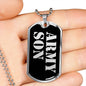 Army Son v2 - Luxury Dog Tag Necklace