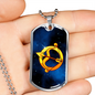 Zodiac Sign Sagittarius - Luxury Dog Tag Necklace