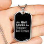 Miniature Bull Terrier v2s - Luxury Dog Tag Necklace