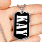 Kay v02 - Luxury Dog Tag Necklace