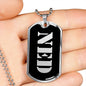 Ned v3 - Luxury Dog Tag Necklace
