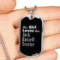 Jack Russell Terrier v2s - Luxury Dog Tag Necklace