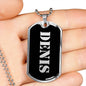 Denis v3 - Luxury Dog Tag Necklace